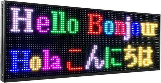 На открытом воздухе цвет знаков P10 RGB СИД цифров Programmable полный для изображения текста