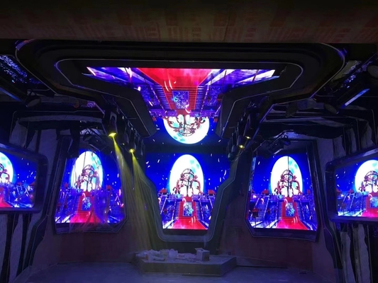 Экран СИД клуба P2 RGB, стена предпосылки СИД цифров украшения кино