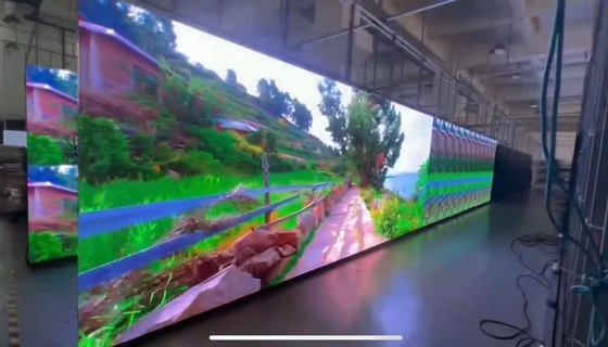Видео- показывая P4 RGB на открытом воздухе дисплей СИД для высокой яркости Adveristing