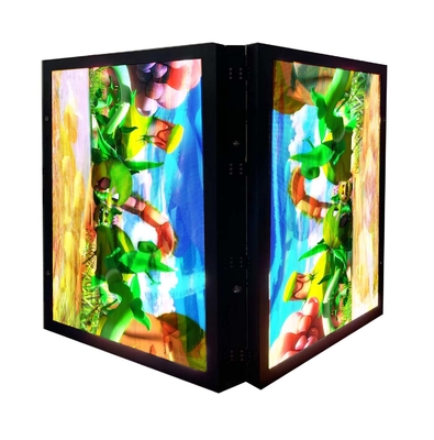 Двойные стороны показывая экран СИД P5 RGB с передним раскрывая алюминиевым шкафом