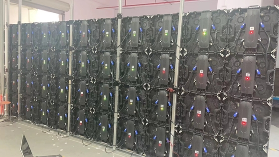 Экрана СИД установки P3.91 починки дела шкаф крытого арендный 500X500mm алюминиевый