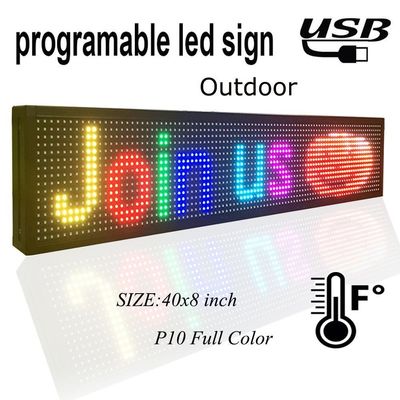 Полный цвет SMD3535 привел показ сообщения окна автомобиля табло 16*160cm текста