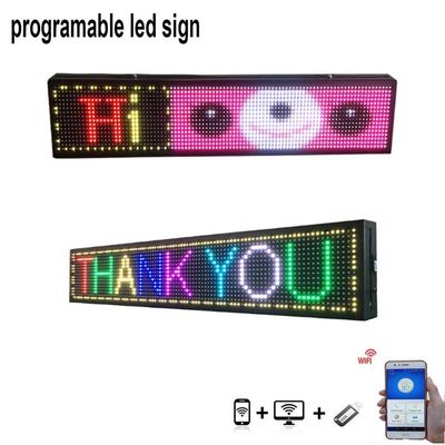 Беспроводные знаки дисплея окна СИД сообщения такси USB P5 вполне красят RGB Programmable