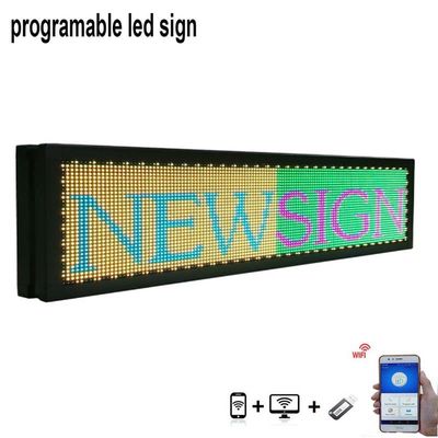 Programmable перечисляя дюйм знаков 40*8 дисплея окна СИД P5 крытый
