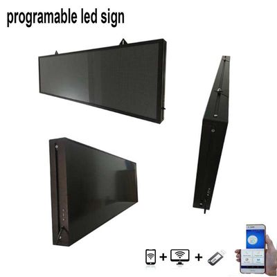Дисплей окна СИД USB P10 Programmable подписывает крытые знаки 220V приведенные для дела