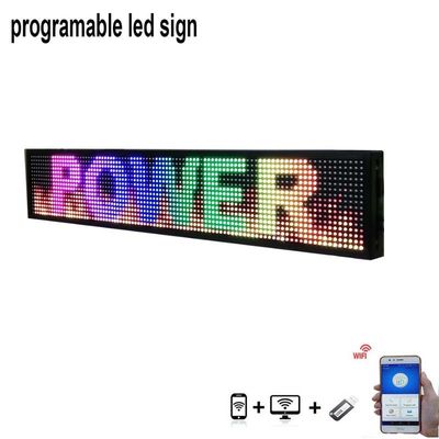 Programmable перечисляя дюйм знаков 40*8 дисплея окна СИД P5 крытый