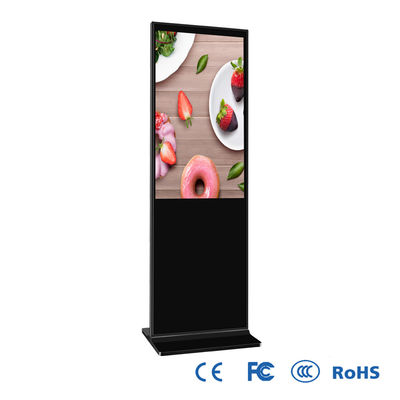 Емкостное 43" экран касания LCD, ELED освещает андроид контржурным светом рекламируя дисплей