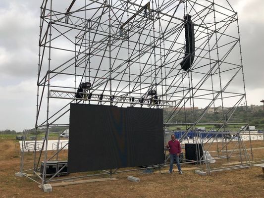 высокий экран P2.5mm СИД разрешения 64x64dots для рекламы