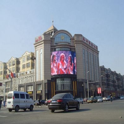 СИД 5500 nit на открытом воздухе рекламируя дисплей, экранный дисплей стены СИД P6 на открытом воздухе