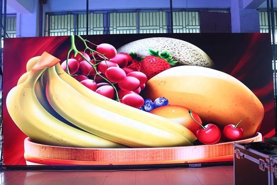 Полный экран 128x128 СИД цвета P3.91 крытый арендный ставит точки стена CE приведенная этапом