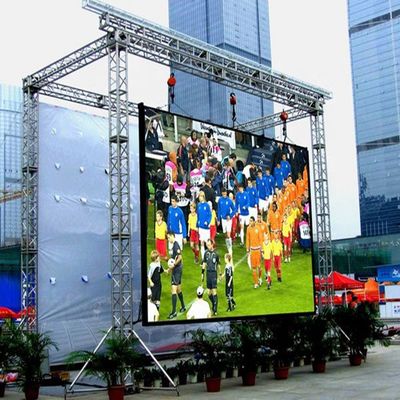 прокат экрана 10ftx12ft на открытом воздухе видео- легко установленный для этапа