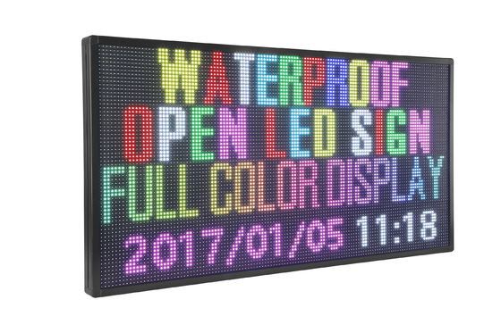 Programmable знаки СИД WiFi P10 RGB на открытом воздухе цифров с алюминиевым случаем
