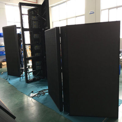 На открытом воздухе двойник дисплея СИД доступа фронта P3 P4 P5 P8 4000cd встал на сторону