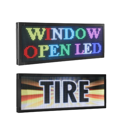 Знак СИД дисплея СИД WIFI окна P4RGB IP65 задний Programmable на открытом воздухе