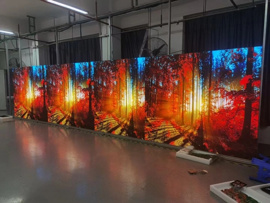 Крытый экран дисплея P1.667 приведенный со шкафом 640 x 480mm алюминиевым