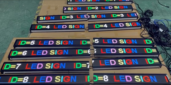 Изготовленная на заказ доска знака СИД P3mm RGB двигая с обменником 16port