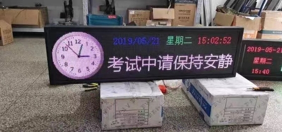 Signage 64x160 СИД цифров P6 RGB Programmable на открытом воздухе ставит точки