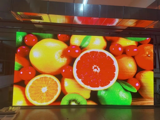 крытый видео-дисплей СИД 600mcd/m2 со шкафом 1000x250mm