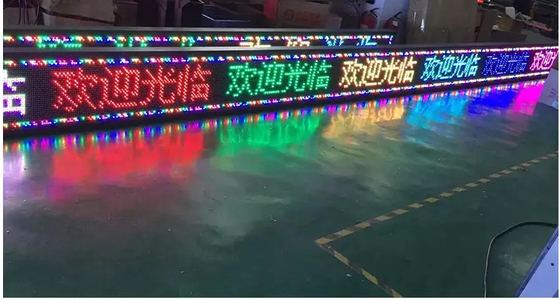 Signage 10000dots/m2 PSE СИД знака СИД 110V Programmable перечисляя на открытом воздухе