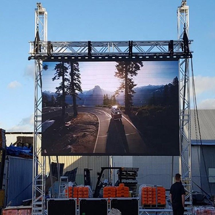 прокат экрана 10ftx12ft на открытом воздухе видео- легко установленный для этапа