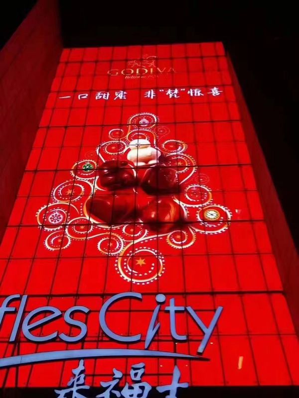 Переднее освещение с светодиодным освещением через экран P3.91