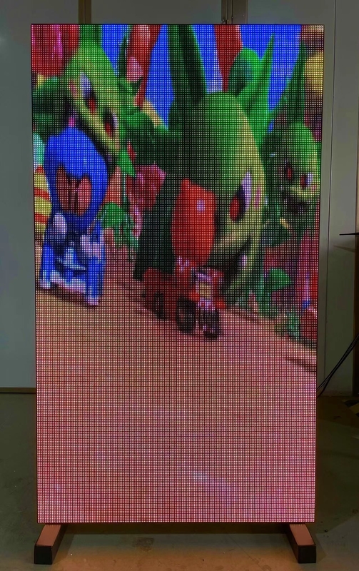 Доска рекламы полного цвета 640x1120MM экрана P4 СИД Signage RGB крытая